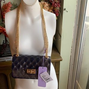 Jill & Ally Guilted Jelly CrossBody Bag